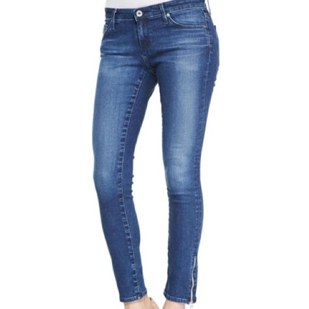 AG Adriano Goldschmied Women's Skinny Jeans - Blue
